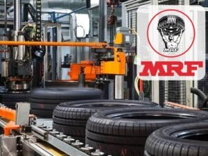 MRF को पहली तिमाही में ₹573 करोड़ का मुनाफा:सालाना आधार पर 6% कम हुआ, कमाई 11.74% बढ़ी; शेयर में 5% की तेजी