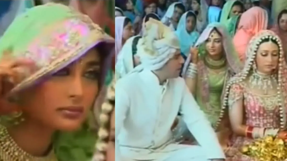 करिश्मा की शादी में करीना कपूर ने ओढ़ा था इतना बड़ा घूंघट, सामने आए वीडियो को देख पूछे लोग- आखिर दुल्हन कौन है Latest Entertainment News करिश्मा की शादी में करीना कपूर ने ओढ़ा था इतना बड़ा घूंघट, सामने आए वीडियो को देख पूछे लोग- आखिर दुल्हन कौन है Latest Entertainment News