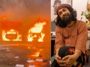 बांग्लादेश हिंसा में जलाया गया सिंगर राहुल आनंद का घर:140 साल पुराने घर में स्थित 3000 म्यूजिकल इक्विपमेंट भी राख हुए, परिवार के साथ भागे सिंगर