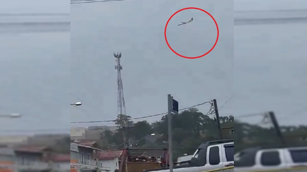 ब्राजील: गोल-गोल घूमकर खिलौने की तरह ऊपर से नीचे आ गिरा प्लेन, 61 की चली गई जान, देखें हादसे का VIDEO Today World News