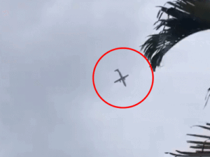 प्लेन के गिरने और आग लगने का यह वीडियो सोशल मीडिया पर वायरल है। - Dainik Bhaskar